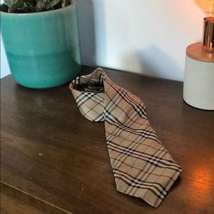 Classic Burberry tie
